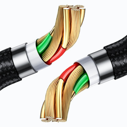 Cabo de Dados e Carregamento USB-A - microUSB McDodo CA-1070 Display, 18W, 1.2m, Preto