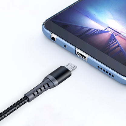 Cabo de Dados e Carregamento USB-A - microUSB McDodo CA-2281, 18W, 1m, Preto