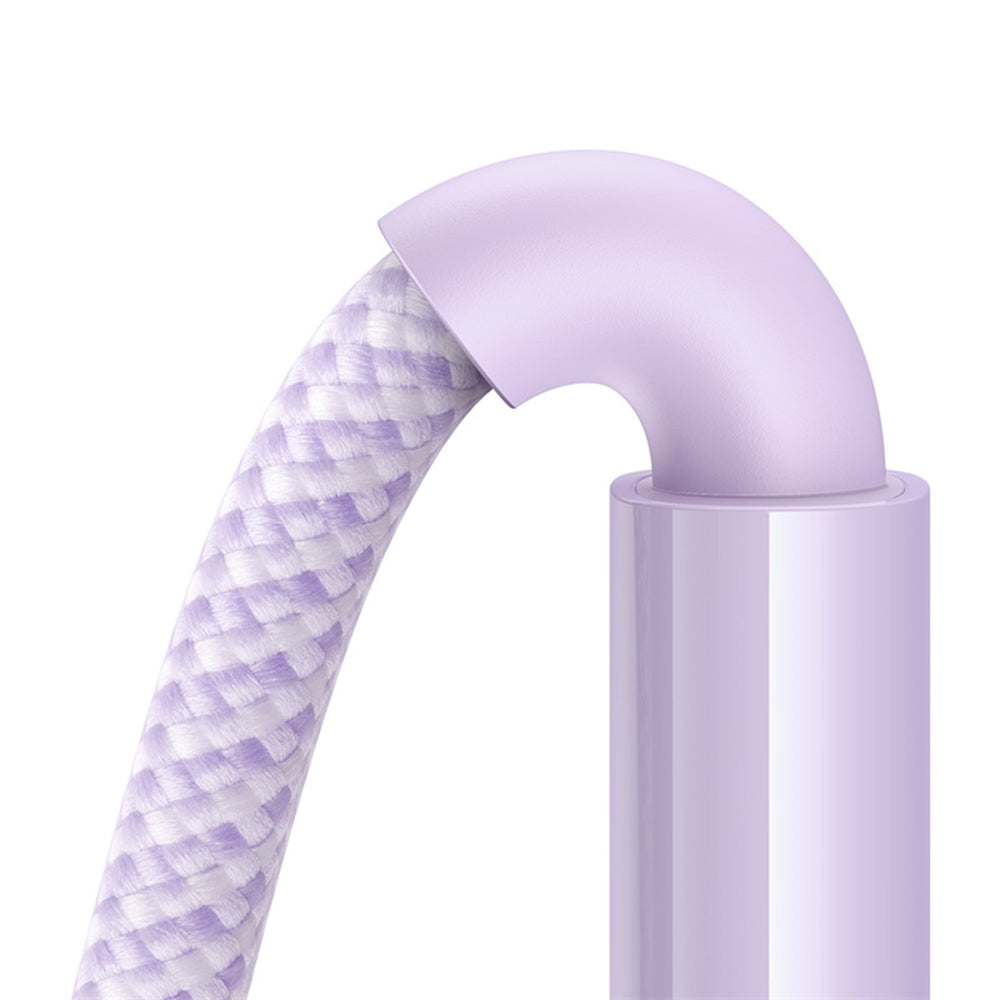 Cabo de Dados e Carregamento USB-A - USB-C Baseus Display 2, 100W, 1m, Roxo P10382701511-00
