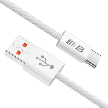 Cabo de Dados e Carregamento USB-A - USB-C Blueo, 18W, 1.5m, Branco