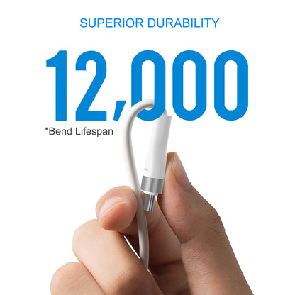 Cabo de Dados e Carregamento USB-A - USB-C Lito LD02C, 18W, 1.2m, Branco