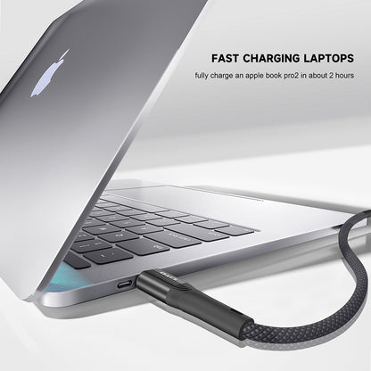 Cabo de Dados e Carregamento USB-A - USB-C Lito LD14, 60W, 1m, Preto