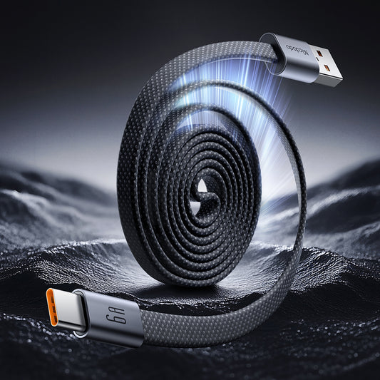 Cabo de Dados e Carregamento USB-A - USB-C McDodo CA-1200, 60W, 1m, Preto