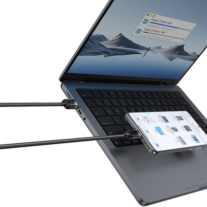 Cabo de Dados e Carregamento USB-A - USB-C McDodo CA-5650 Self Winding, 66W, 1.2m, Preto