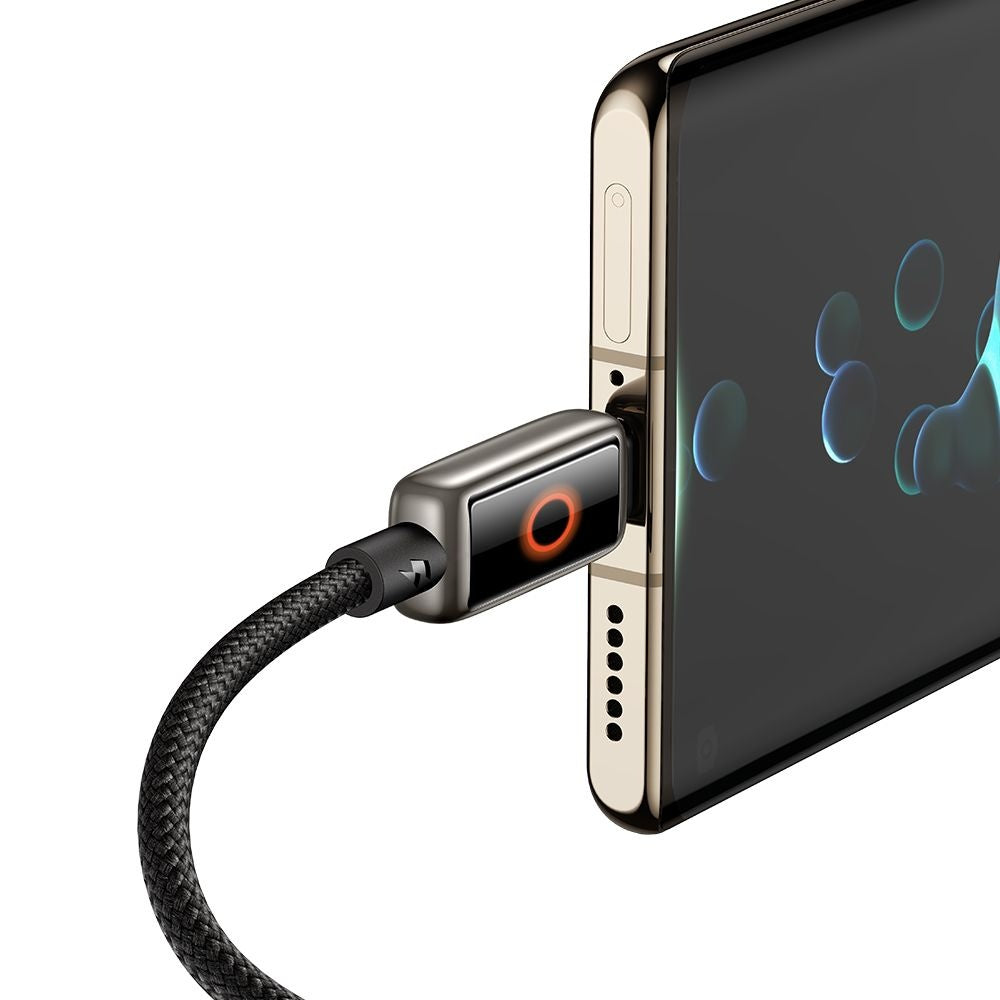 Cabo de Dados e Carregamento USB-A - USB-C McDodo CA-6650 Auto Power Off, 100W, 1.2m, Preto