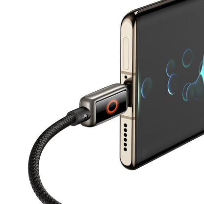 Cabo de Dados e Carregamento USB-A - USB-C McDodo CA-6650 Auto Power Off, 100W, 1.2m, Preto