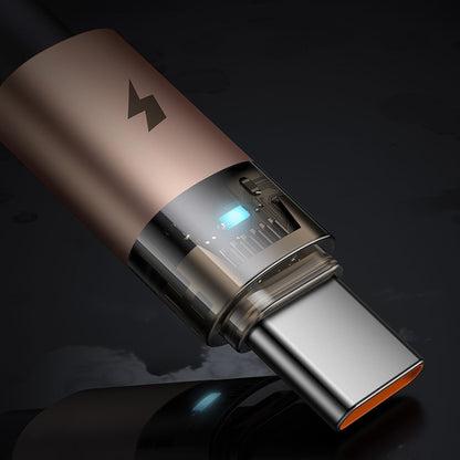 Cabo de Dados e Carregamento USB-A - USB-C McDodo CA-6891, 66W, 1.2m, Dourado