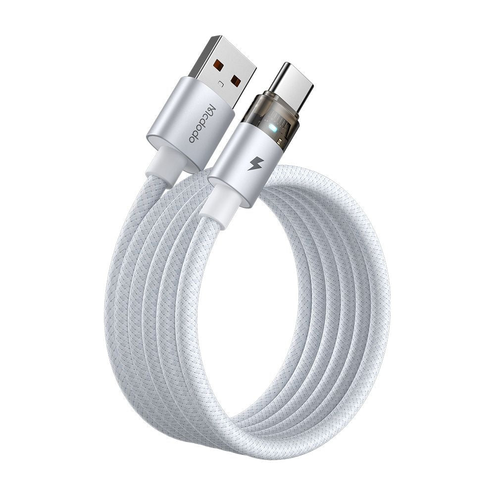 Cabo de Dados e Carregamento USB-A - USB-C McDodo CA-6892, 66W, 1.2m, Branco