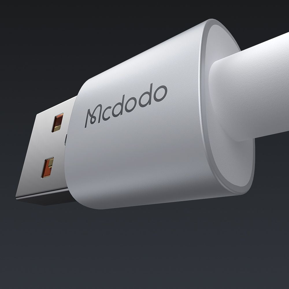 Cabo de Dados e Carregamento USB-A - USB-C McDodo CA-6892, 66W, 1.2m, Branco
