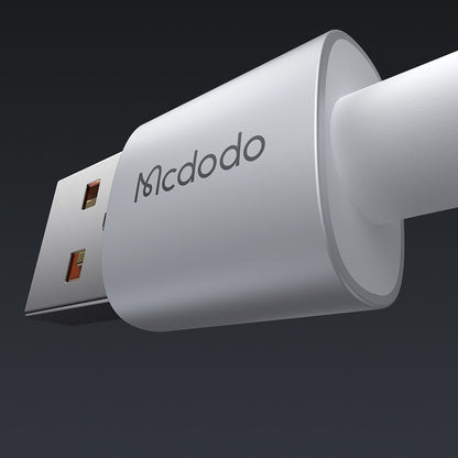 Cabo de Dados e Carregamento USB-A - USB-C McDodo CA-6892, 66W, 1.2m, Branco