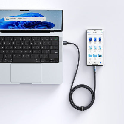 Cabo de Dados e Carregamento USB-A - USB-C McDodo CA-8180 Colorful, 66W, 1.2m, Preto