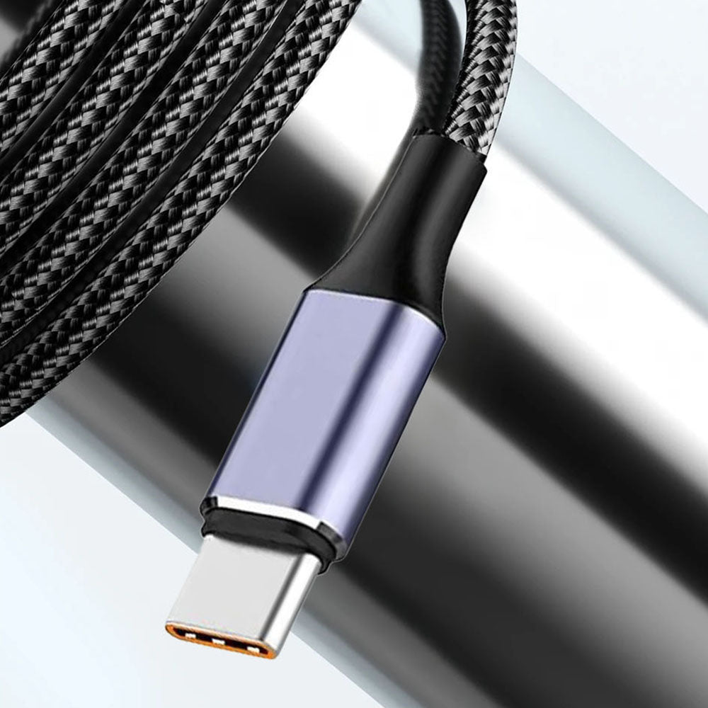 Cabo de Dados e Carregamento USB-A - USB-C Techsuit PCB018, 100W, 1m, Preto