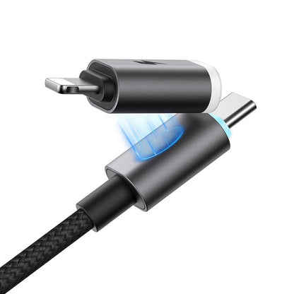 Cabo de Dados e Carregamento USB-A / USB-C - USB-C / Lightning McDodo CA-6560, 60W, 1,2m, Preto