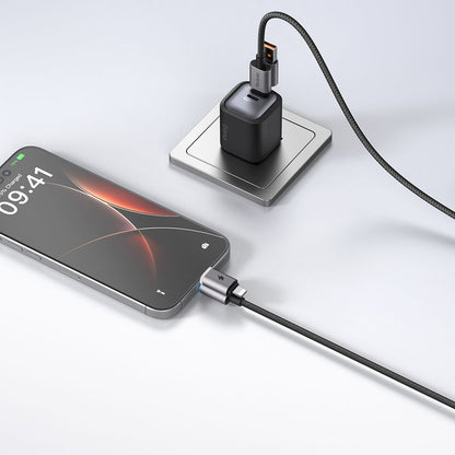 Cabo de Dados e Carregamento USB-A / USB-C - USB-C / Lightning McDodo CA-6560, 60W, 1,2m, Preto