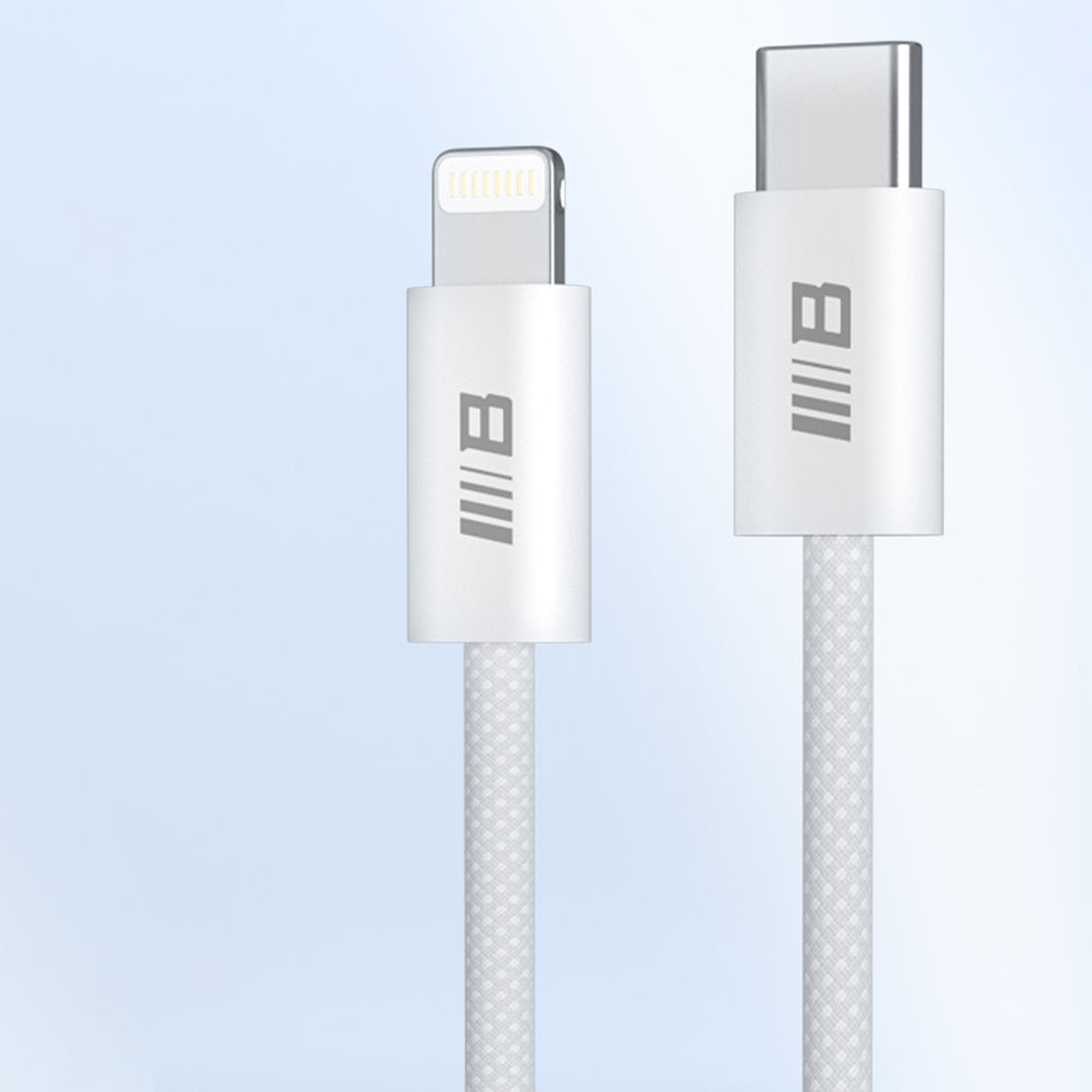 Cabo de Dados e Carregamento USB-C - Lightning Blueo, 20W, 2m, Branco