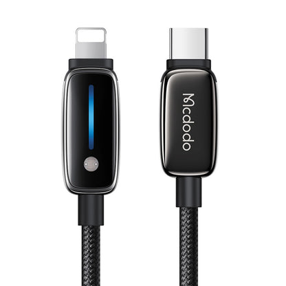 Cabo de Dados e Carregamento USB-C - Lightning McDodo CA-0050, 36W, 1.2m, Preto