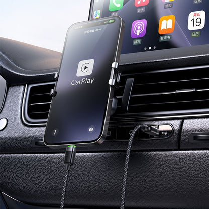 Cabo de Dados e Carregamento USB-C - Lightning McDodo CA-2010 Autoenrolável, 36W, 1.2m, Preto