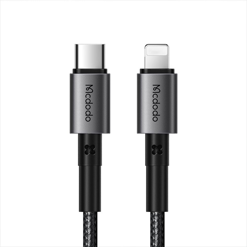 Cabo de Dados e Carregamento USB-C - Lightning McDodo CA-2850, 36W, 1.2m, Preto