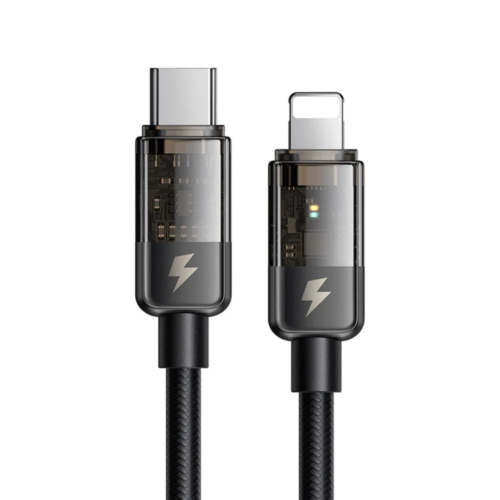 Cabo de Dados e Carregamento USB-C - Lightning McDodo CA-3160 Auto Power Off, 36W, 1.2m, Preto