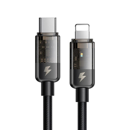 Cabo de Dados e Carregamento USB-C - Lightning McDodo CA-3160 Auto Power Off, 36W, 1.2m, Preto