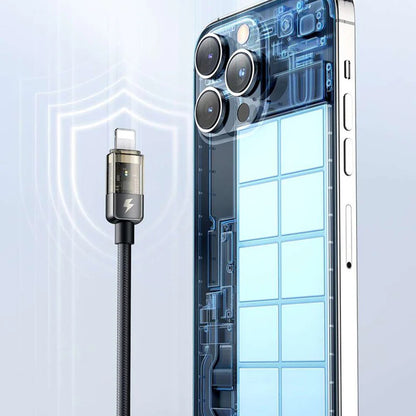 Cabo de Dados e Carregamento USB-C - Lightning McDodo CA-3160 Auto Power Off, 36W, 1.2m, Preto