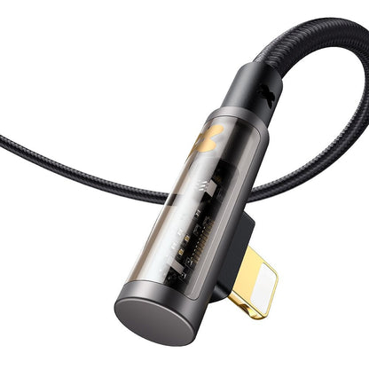 Cabo de Dados e Carregamento USB-C - Lightning McDodo CA-3390 Angled, 36W, 1.2m, Preto