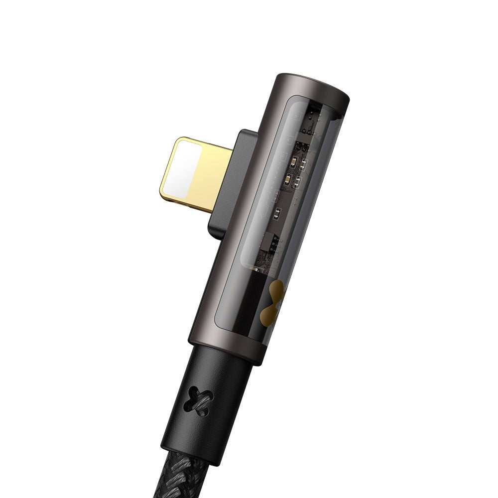 Cabo de Dados e Carregamento USB-C - Lightning McDodo CA-3390 Angled, 36W, 1.2m, Preto