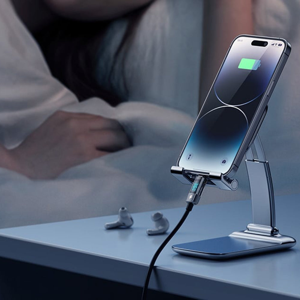 Cabo de Dados e Carregamento USB-C - Lightning McDodo CA-3600 Display Auto Power Off, 36W, 1.2m, Preto