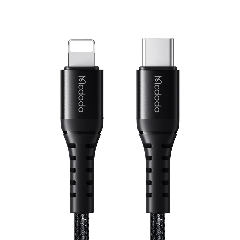 Cabo de Dados e Carregamento USB-C - Lightning McDodo CA-5631, 36W, 1m, Preto