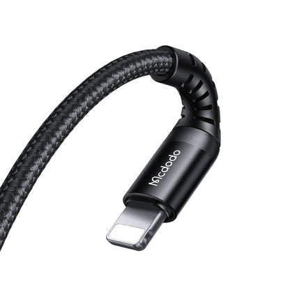 Cabo de Dados e Carregamento USB-C - Lightning McDodo CA-5631, 36W, 1m, Preto
