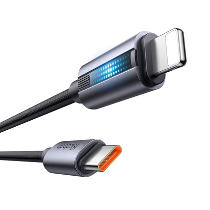 Cabo de Dados e Carregamento USB-C - Lightning McDodo CA-5710, 36W, 1.2m, Preto
