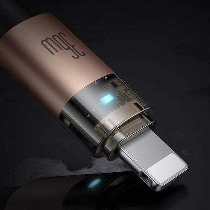 Cabo de Dados e Carregamento USB-C - Lightning McDodo CA-6941, 36W, 1.2m, Dourado