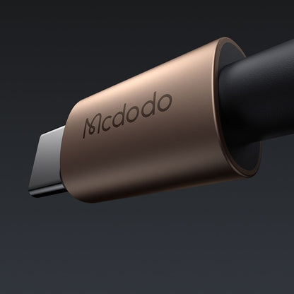 Cabo de Dados e Carregamento USB-C - Lightning McDodo CA-6941, 36W, 1.2m, Dourado