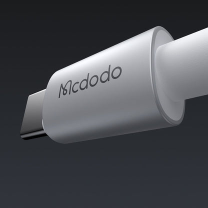 Cabo de Dados e Carregamento USB-C - Lightning McDodo CA-6942, 36W, 1.2m, Branco