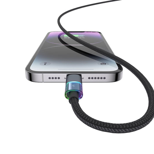 Cabo de Dados e Carregamento USB-C - Lightning McDodo CA-8190 Colorful, 36W, 1.2m, Preto