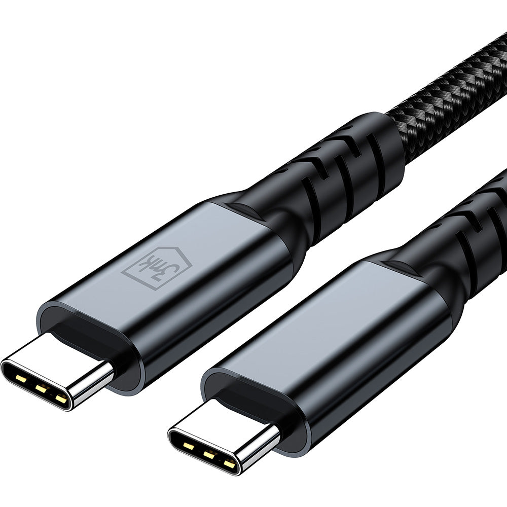 USB-C Data and Charging Cable - USB-C 3MK Hyper N Thunderbolt 4, 240W, 1m, Black