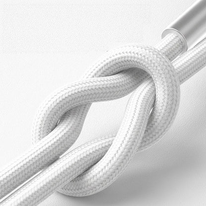 Cabo de Dados e Carregamento USB-C - USB-C 3MK Hyper N, 100W, 2m, Branco