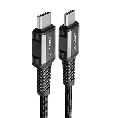 Cabo de Dados e Carregamento USB-C - USB-C Acefast C1-03, 60W, 1.2m, Preto