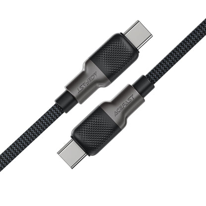 USB-C Data and Charging Cable - USB-C Acefast C10-03, 60W, 1.2m, Black
