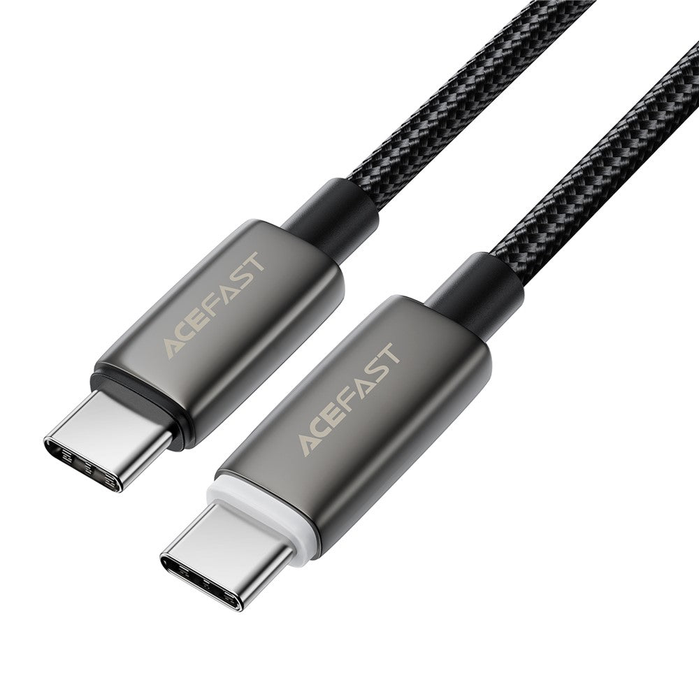 Cabo de Dados e Carregamento USB-C - USB-C Acefast C23-03, 60W, 1.2m, Preto