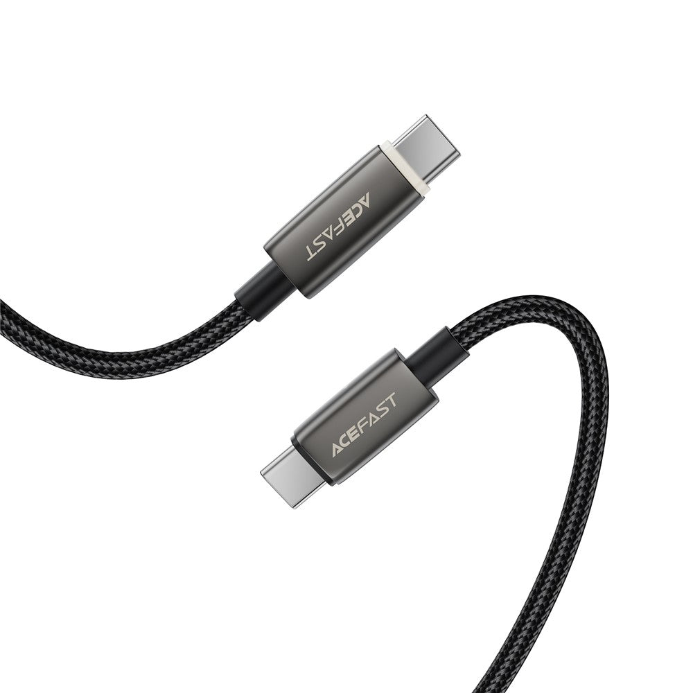 Cabo de Dados e Carregamento USB-C - USB-C Acefast C23-03, 60W, 1.2m, Preto