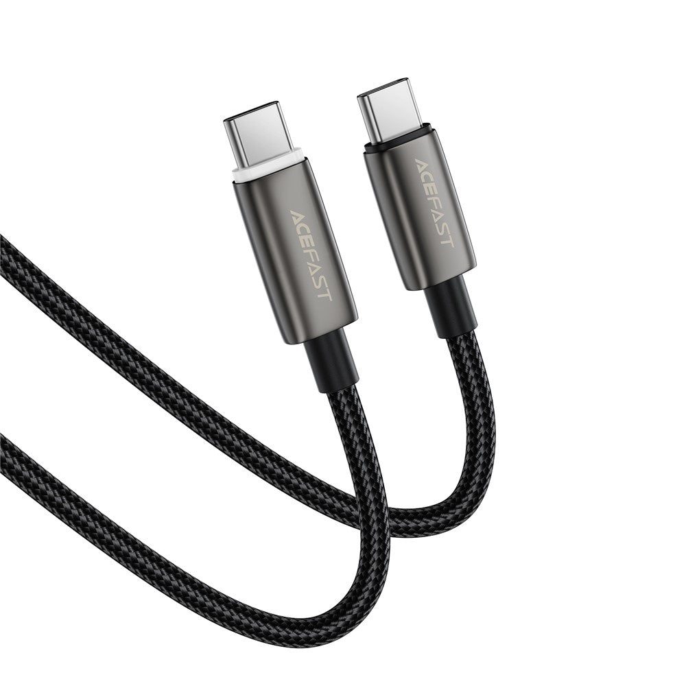 Cabo de Dados e Carregamento USB-C - USB-C Acefast C23-03, 60W, 1.2m, Preto