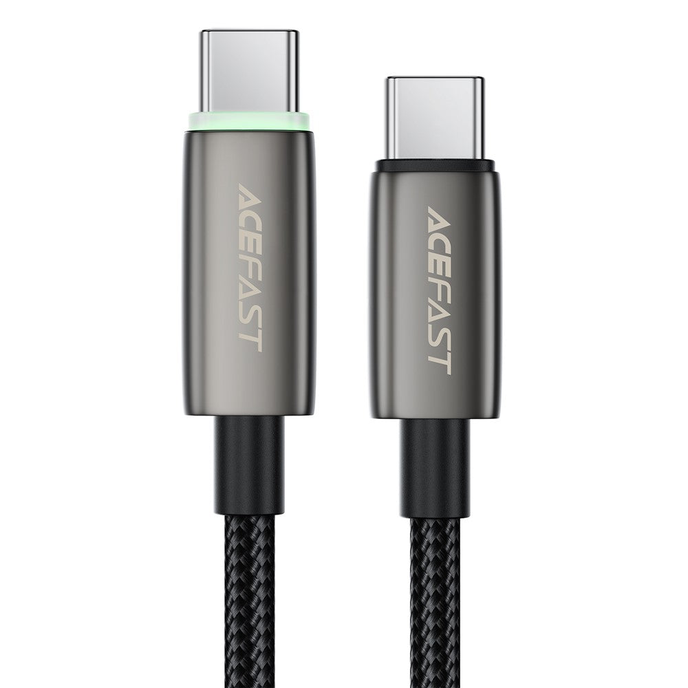 Cabo de Dados e Carregamento USB-C - USB-C Acefast C23-03, 60W, 1.2m, Preto