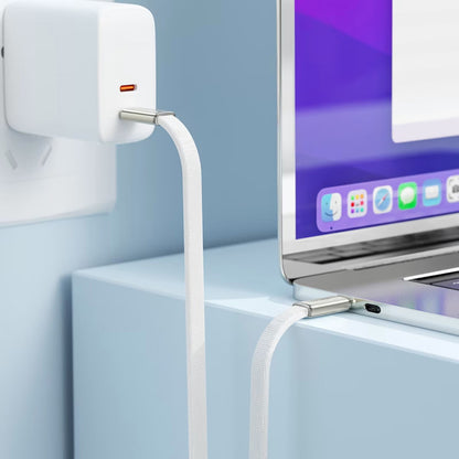 Cabo de Dados e Carregamento USB-C - USB-C Acefast C24-03, 60W, 1.2m, Branco