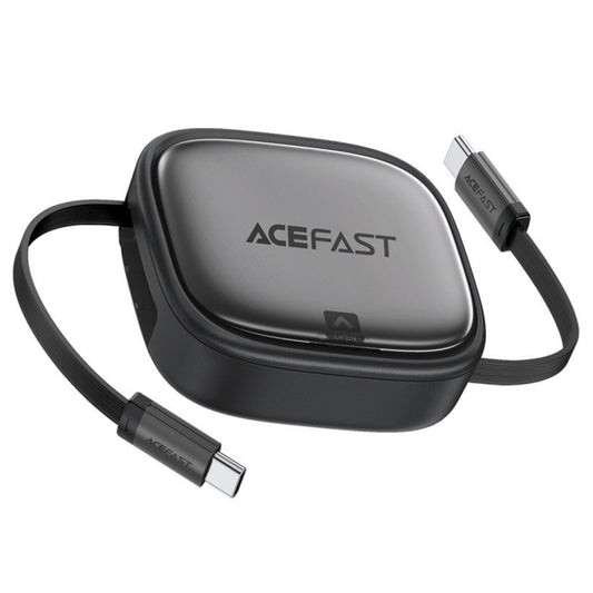 Cabo de Dados e Carregamento USB-C - USB-C Acefast Travel J3, 60W, 0.95m, Preto