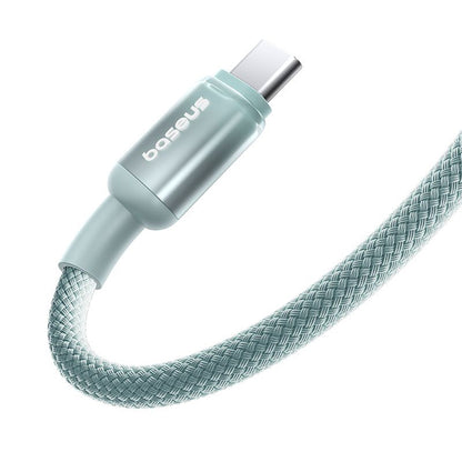 Baseus Discolor USB-C to USB-C Data and Charging Cable, 100W, 1m, Blue Green E0420702