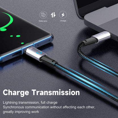 Cabo de Dados e Carregamento USB-C - USB-C Lito LD10CC, 60W, 1m, Preto