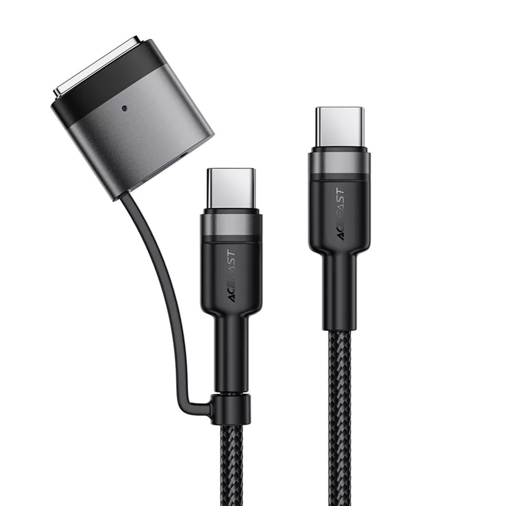 Cabo de Carregamento Acefast, USB-C - USB-C / MagSafe 3, 240W, 1.2m, Preto
