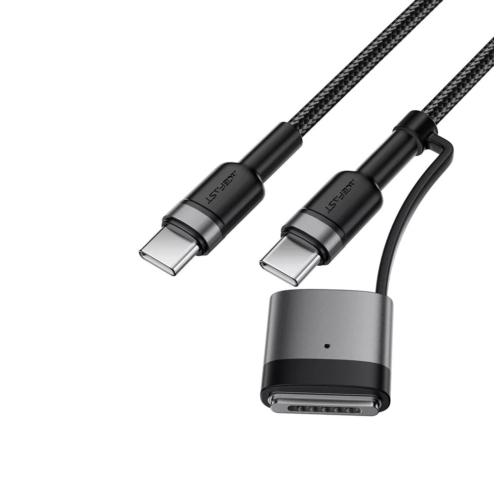 Cabo de Carregamento Acefast, USB-C - USB-C / MagSafe 3, 240W, 1.2m, Preto