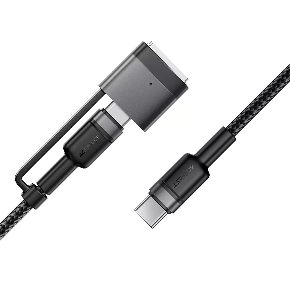 Cabo de Carregamento Acefast, USB-C - USB-C / MagSafe 3, 240W, 1.2m, Preto